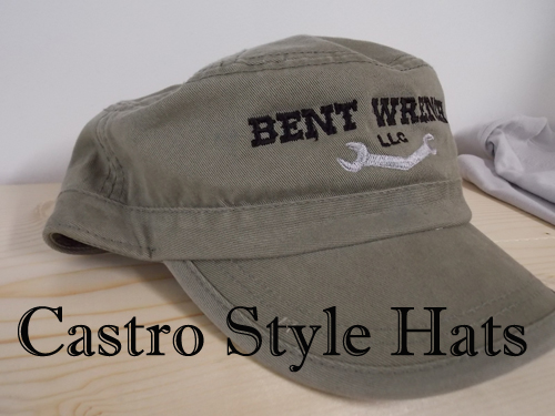 Bent Wrench Castro Style Hats